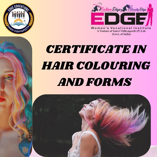 Certificate  In Hair Colouring And Forms 